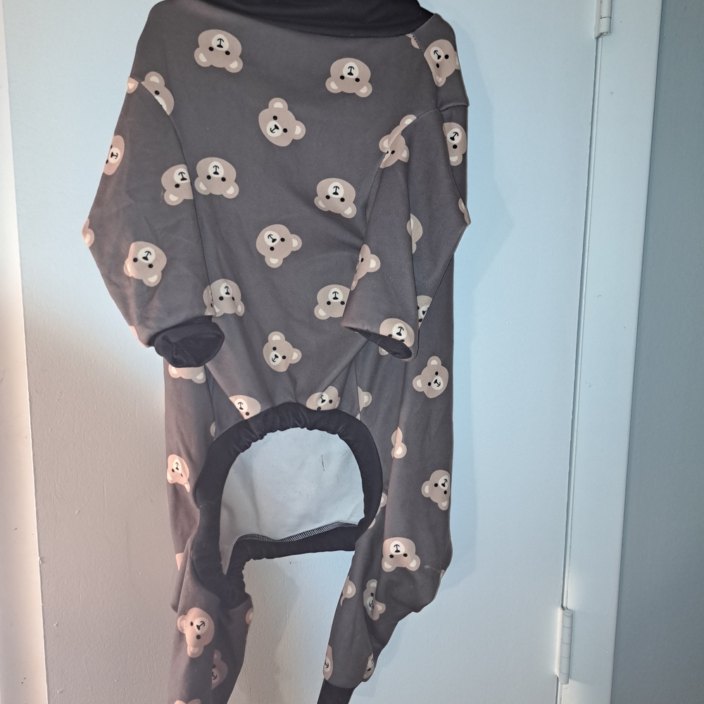 George White Dog Onesie